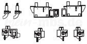 PIKO ET59906-31 - H0 - Anbauteile (Rahmen)